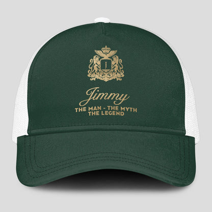 The Man The Myth The Legend Sage Green Mesh Cap JIMMY 13K1 C192PF