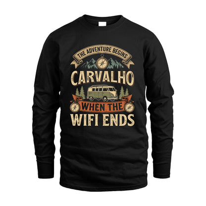 CARVALHO 13K1-547 The Adventure Begins Name When The Wifi Ends