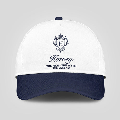 The Man The Myth The Legend Blue Cap HARVEY 13K2 C46PF
