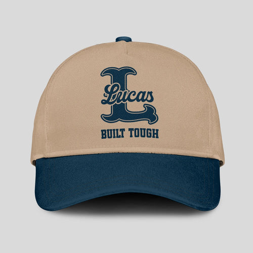 Built Tough Sage Green And Beige Baseball Cap LUCAS 13K1 C102PF