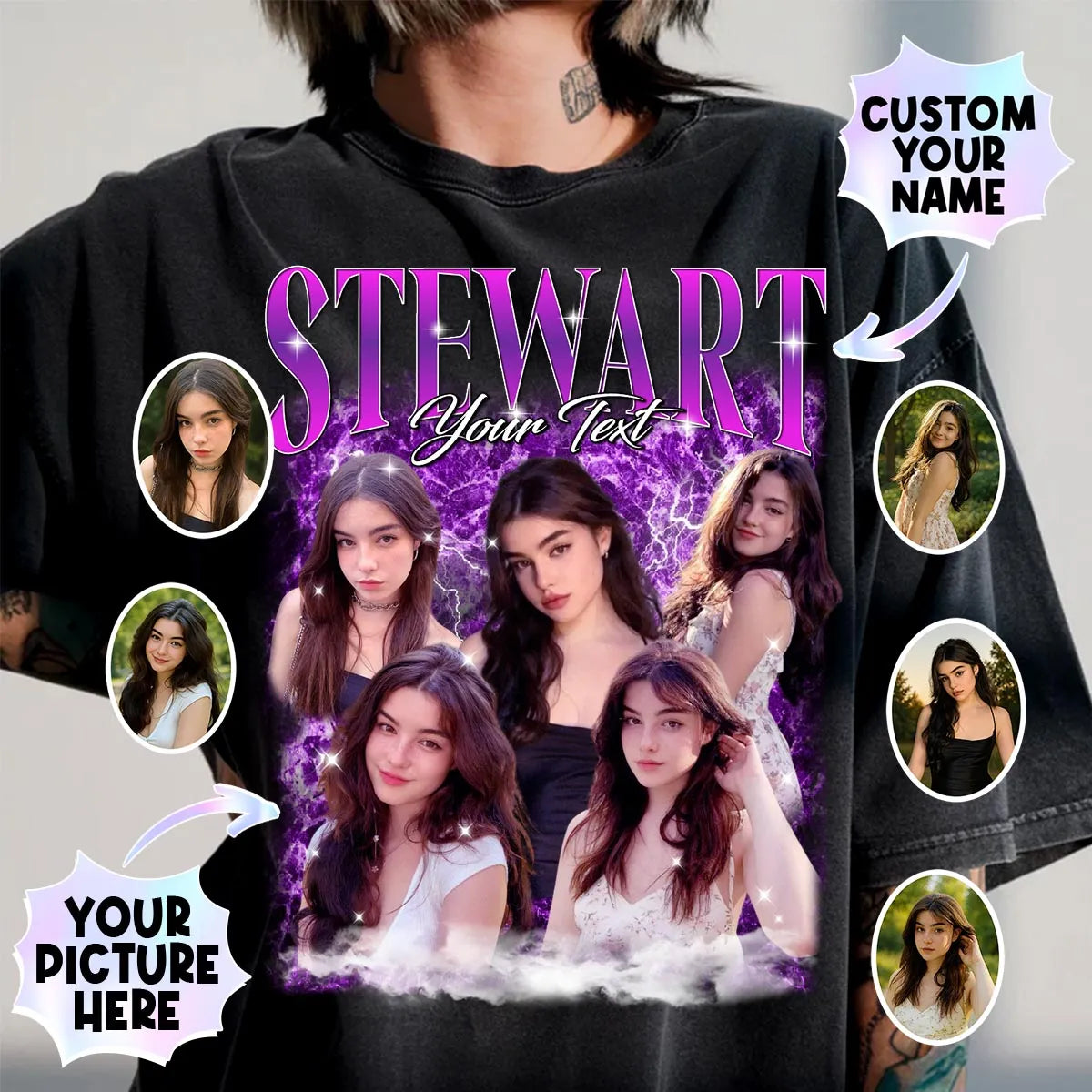 STEWART 13K1-CTN1 Bootleg Rap Tee | Custom Bootleg T-Shirt | Perfect Gift