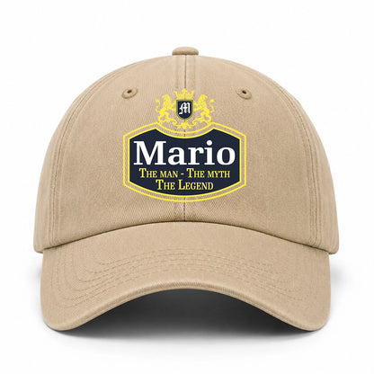 The Man The Myth The Legend Royal Cap MARIO 13K C31PF
