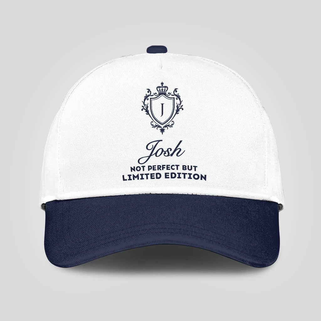 Not Perfect But Limited Edition Blue And White Luxury Cap JOSH 13K1 C151PF