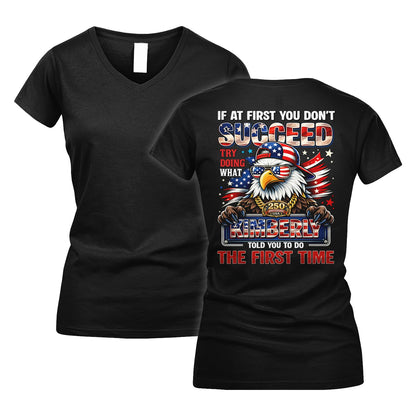 KIMBERLY 13K1-521 Personalized "If At First You Don’t Succeed..."