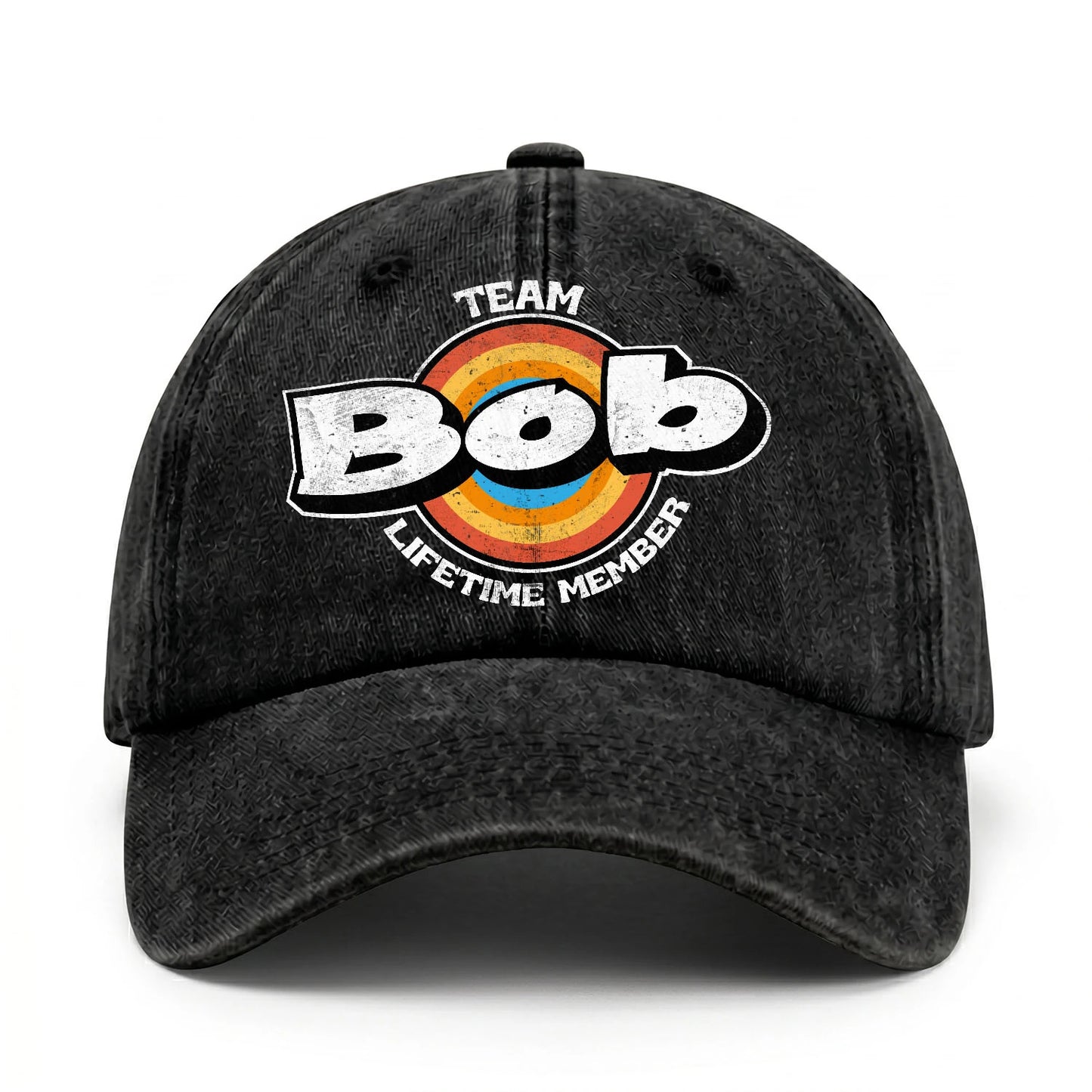 Team Your Name Lifetime Member Logo Cap BOB 13K1 C66PF