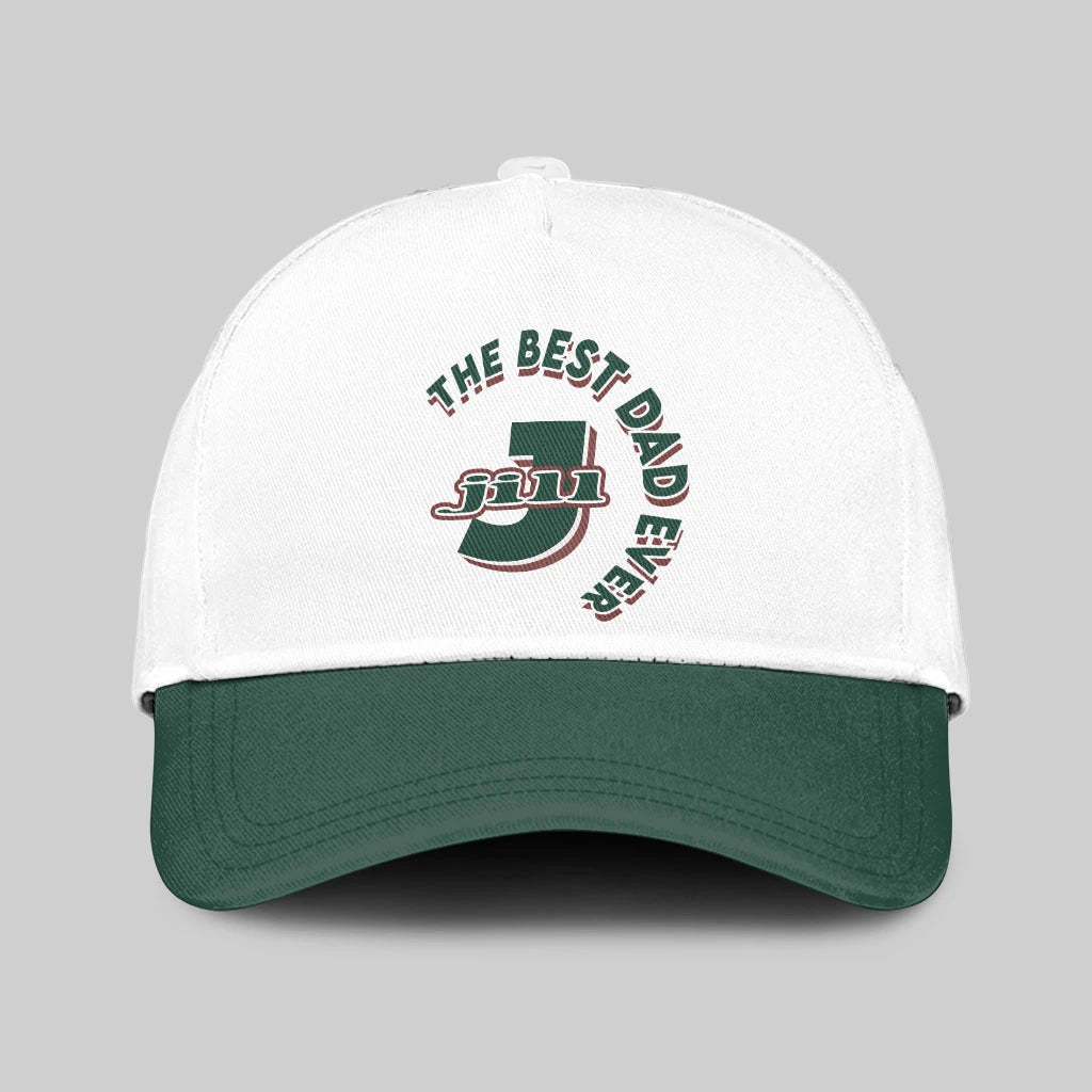 The Best Dad Ever Custom Name Cap JILL 13K1 C35PF