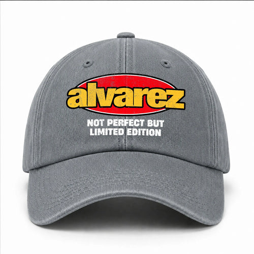 Your Name Not Perfect But Limited Edition Red Logo Washed Cap ALVAREZ 13K1 C84PF
