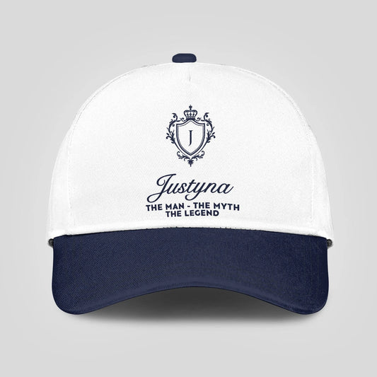 The Man The Myth The Legend Blue Cap JUSTYNA 13K5 C46PF