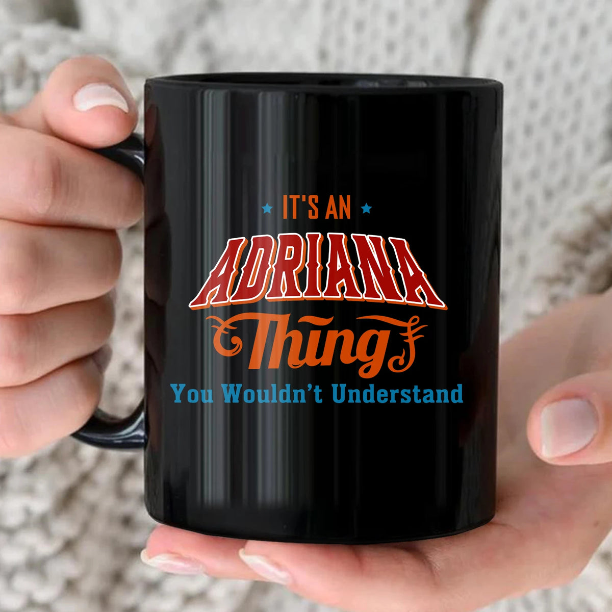 It's A Your Name Thing You Wouldn't Understand Retro Mug ADRIANA 13K1 MG26