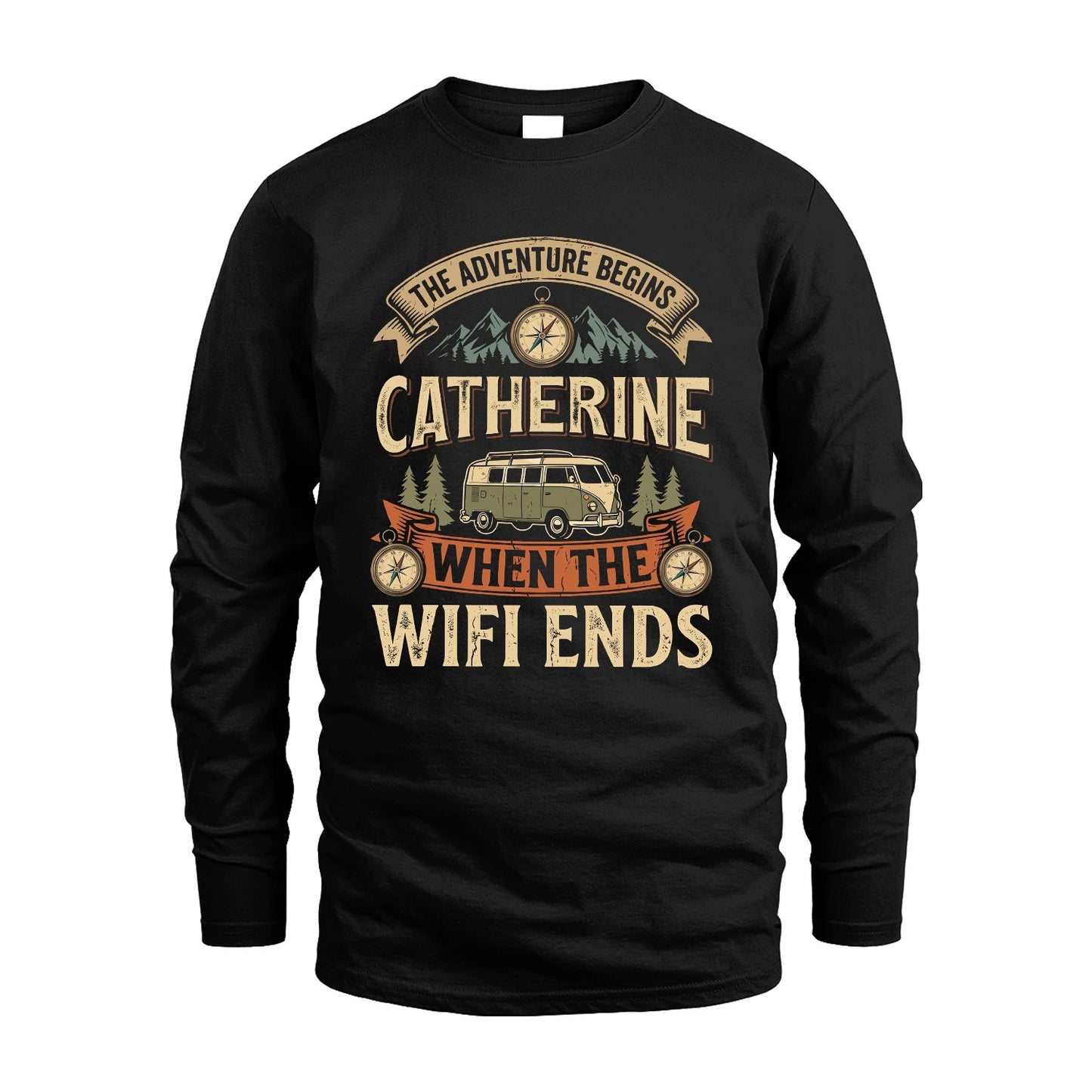 CATHERINE 13K1-547 The Adventure Begins Name When The Wifi Ends