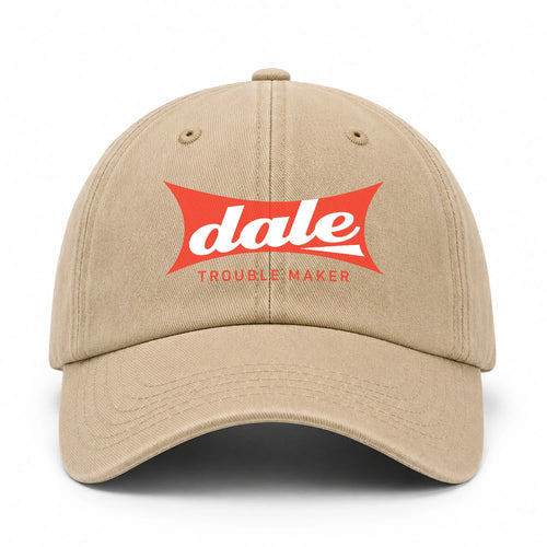Trouble Maker Red Logo Washed Cap DALE 13K1 C78PF