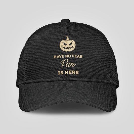 Have No Fear Your Name Is Here Jack O' Lantern Black Cap VAN 13K1 C164PF