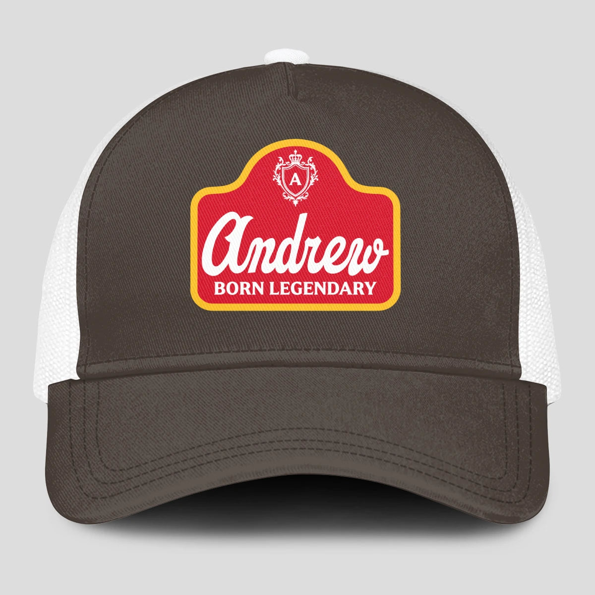 Born Legendary Charcoal Mesh Cap ANDREW 13K1 C196PF