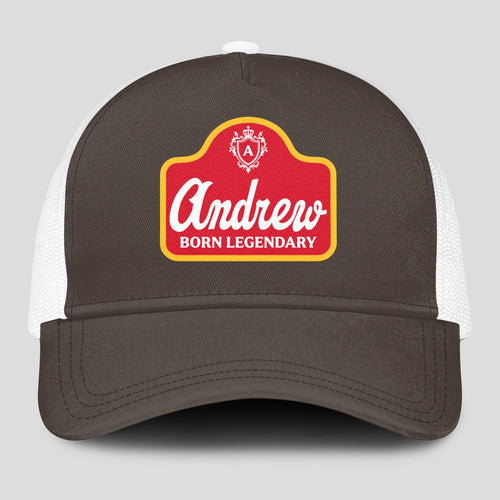 Born Legendary Charcoal Mesh Cap ANDREW 13K1 C196PF
