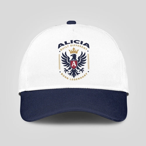 Built Different Born Legendary Elegant Blue And White Cap ALICIA 13K1 C76PF