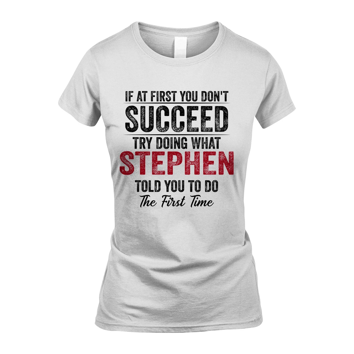 STEPHEN 13K1-357 If At First You Don't Succeed...