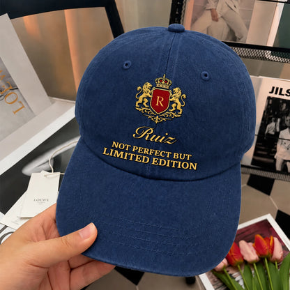 Not Perfect But Limited Edition Royal Blue Washed Cap RUIZ 13K1 C133PF