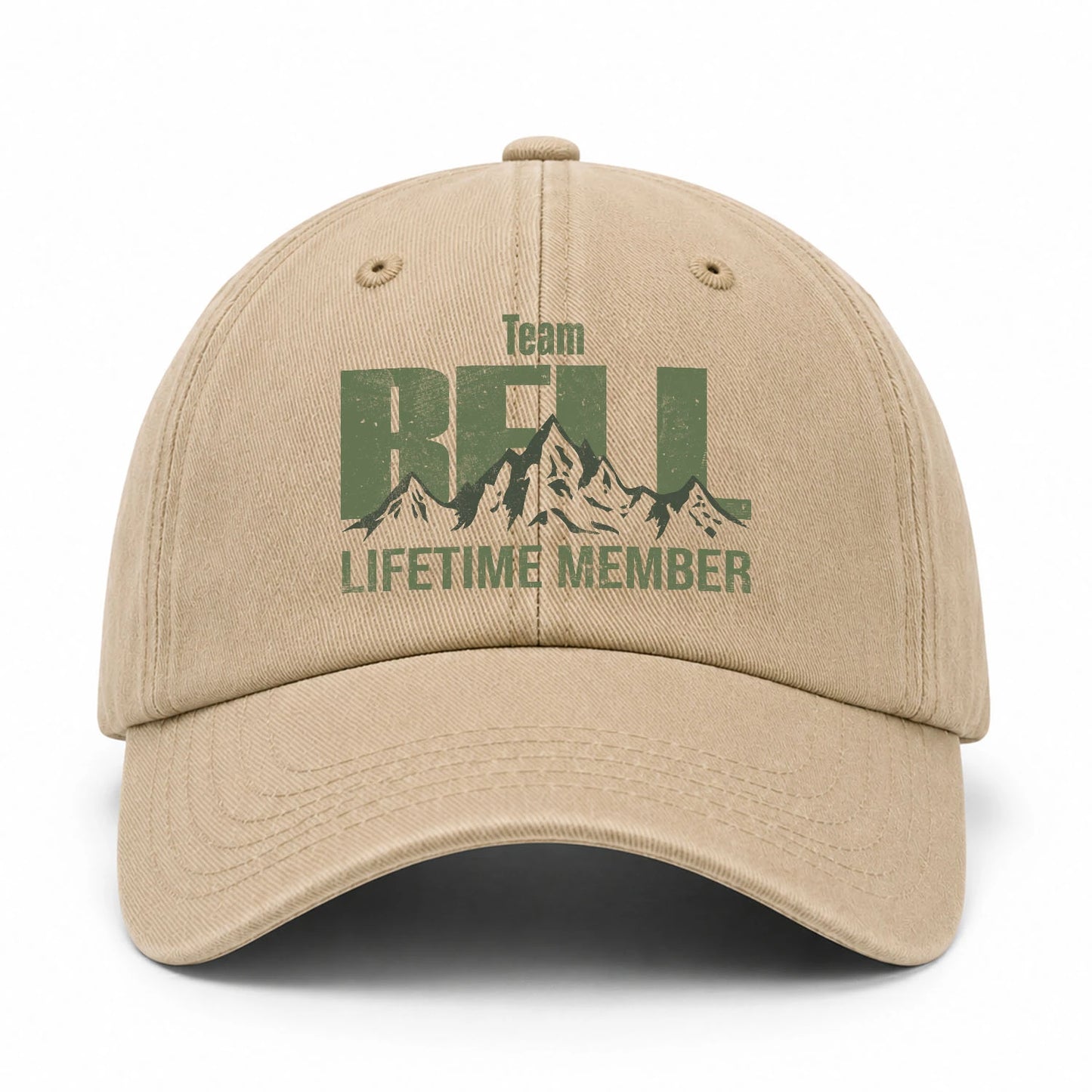 Team Your Name Lifetime Member Mountain Cap BELL 13K1 C58PF