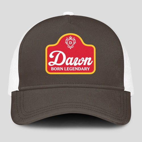 Born Legendary Charcoal Mesh Cap DAWN 13K1 C196PF