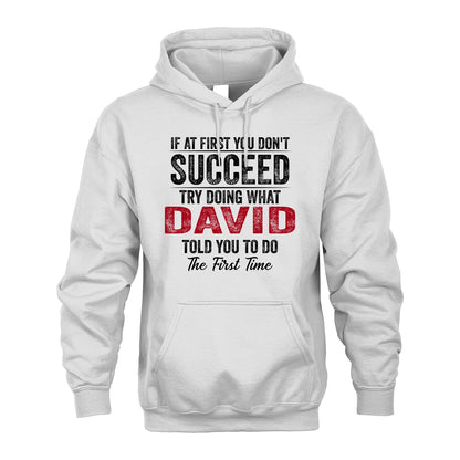DAVID 13K1-357 If At First You Don't Succeed...