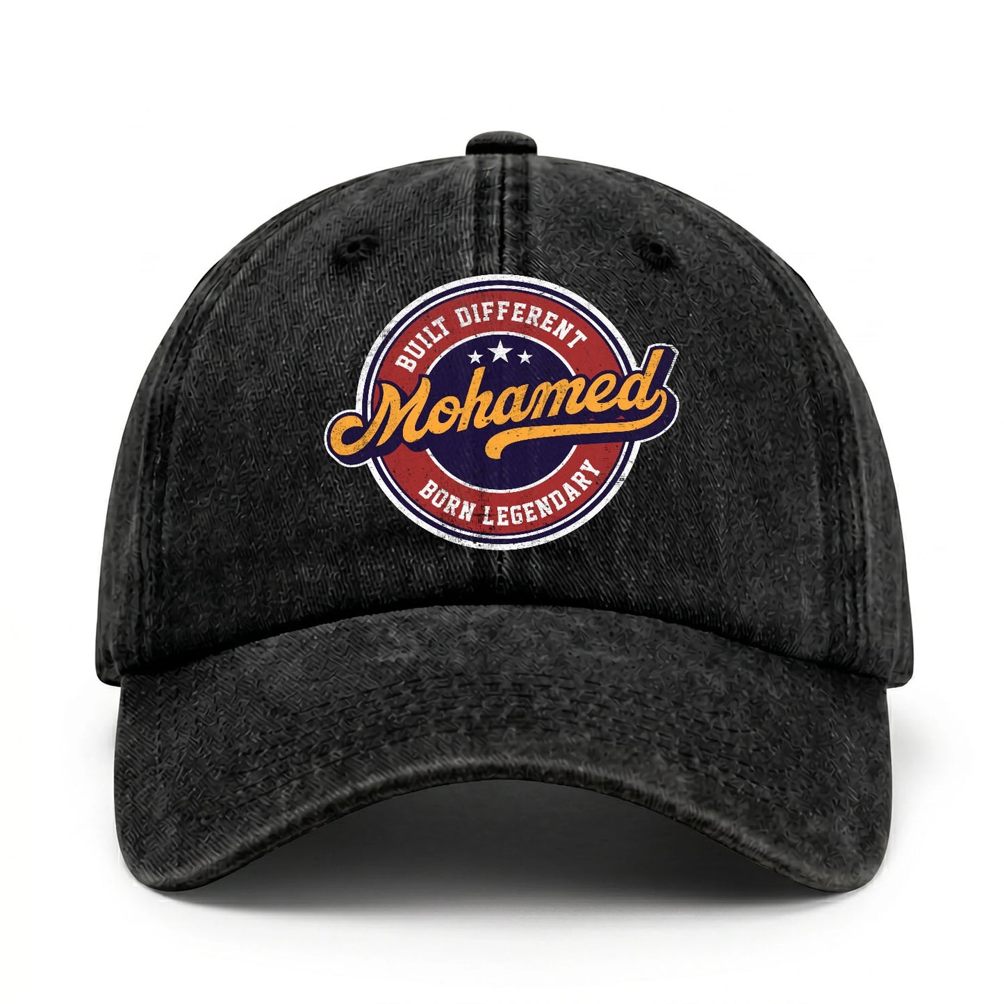 Built Different Born Legendary Logo Washed Cap MOHAMED 13K1 C65PF