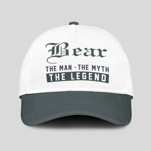The Man The Myth The Legend Luxury Cap BEAR 13K1 C39PF