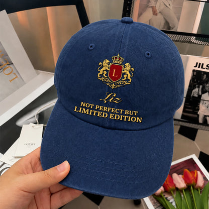 Not Perfect But Limited Edition Royal Blue Washed Cap LIZ 13K1 C133PF