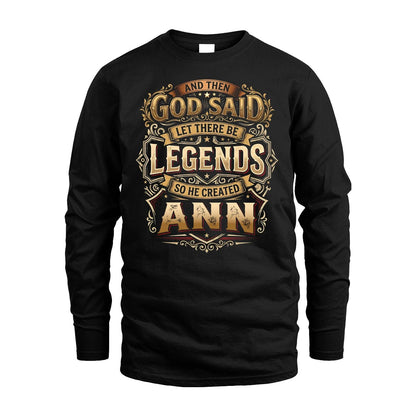 ANN 13K1-540 And Then God Said Let There Be Legends...