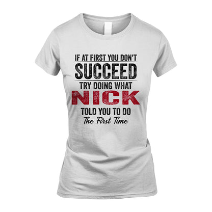 NICK 13K1-357 If At First You Don't Succeed...