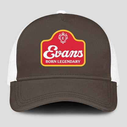 Born Legendary Charcoal Mesh Cap EVANS 13K1 C196PF