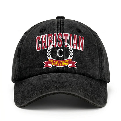 The Man The Myth The Legend Royal Cap CHRISTIAN 13K1 C32PF
