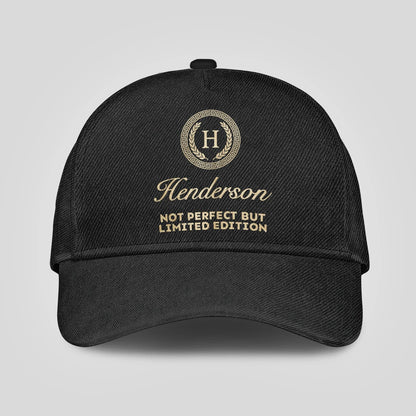 Have No Fear Your Name Is Here Jack O' Lantern Black Cap HENDERSON 13K1 C166PF