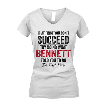 BENNETT 13K1-357 If At First You Don't Succeed...