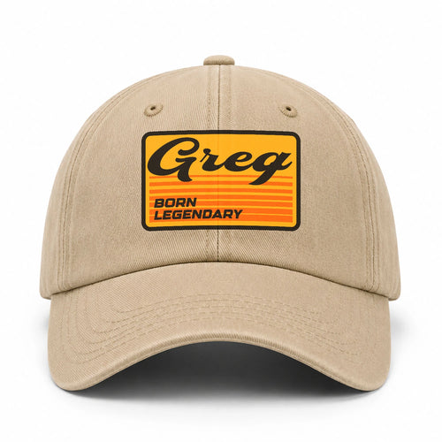 Born Legendary Vintage Washed Cap GREG 13K1 C64PF