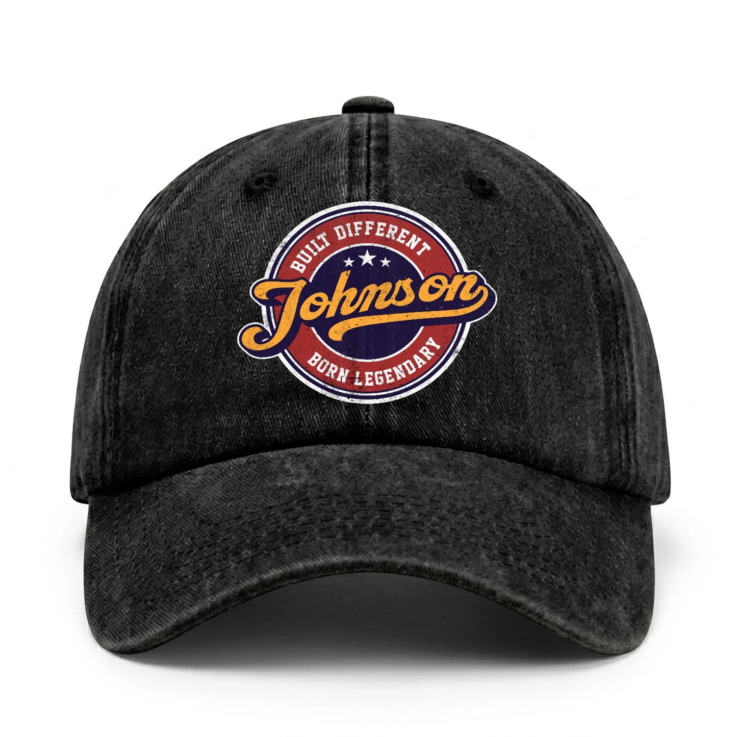 Built Different Born Legendary Logo Washed Cap JOHNSON 13K1 C65PF