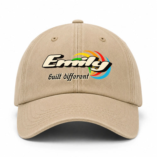 Your Name Built Different Retro Washed Cap EMILY 13K1 C55PF