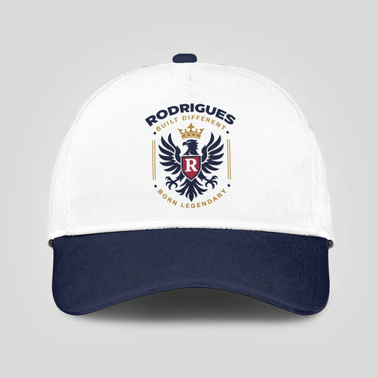 Built Different Born Legendary Elegant Blue And White Cap RODRIGUES 13K1 C76PF