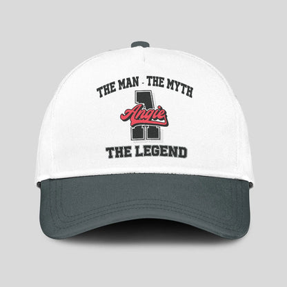 The Man The Myth The Legend Custom Initial Letter And Name Cap ANGIE 13K1 C38PF