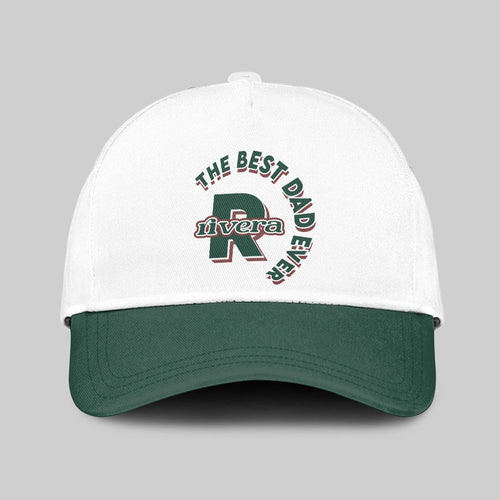The Best Dad Ever Custom Name Cap RIVERA 13K1 C35PF