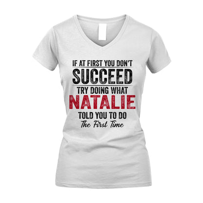 NATALIE 13K1-357 If At First You Don't Succeed...