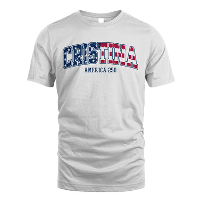 CRISTINA 13K1-555 America 250 Personalized