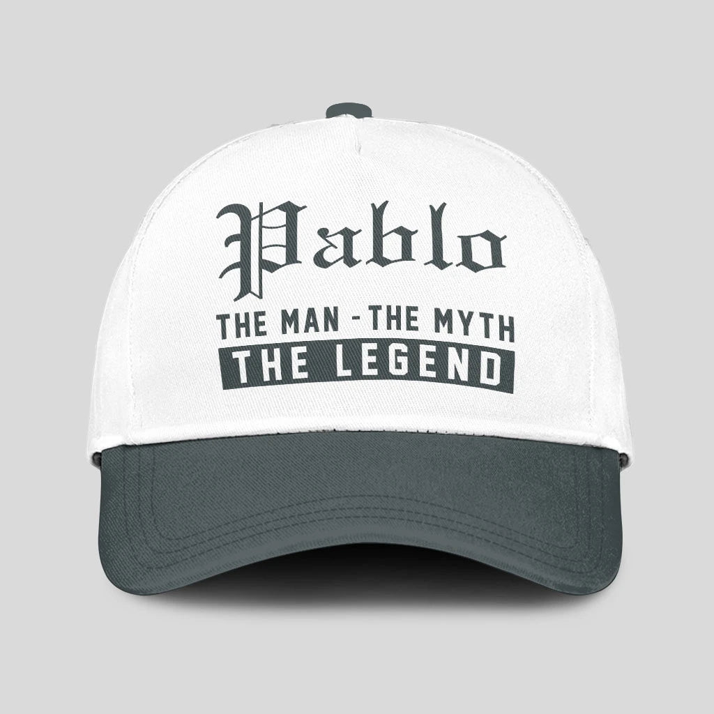 The Man The Myth The Legend Luxury Cap PABLO 13K1 C39PF
