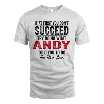 ANDY 13K1-357 If At First You Don't Succeed...