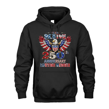 KIM 13K1-523 Personalized "Team...Lifetime Member" America 250 Design
