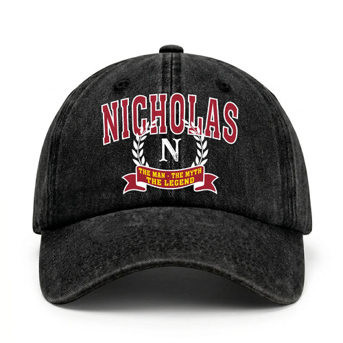 The Man The Myth The Legend Royal Cap NICHOLAS 13K1 C32PF