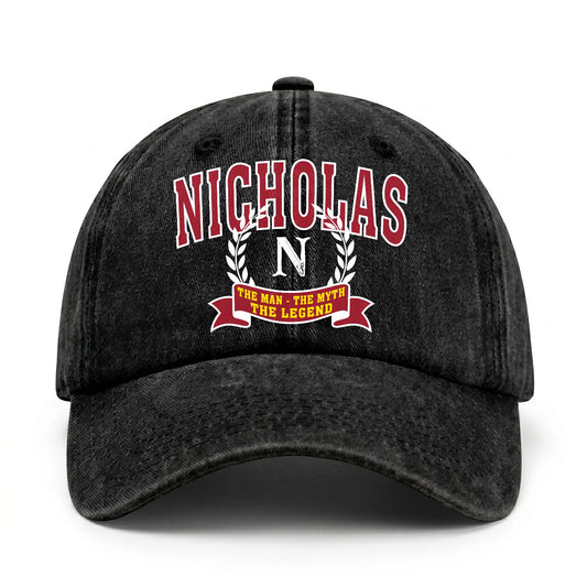 The Man The Myth The Legend Royal Cap NICHOLAS 13K1 C32PF