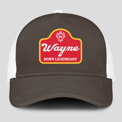 Born Legendary Charcoal Mesh Cap WAYNE 13K1 C196PF