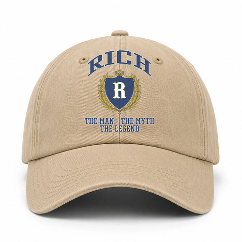 The Man The Myth The Legend Luxury Logo Cap RICH 13K1 C34PF