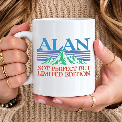 Not Perfect But Limited Eidition Retro Mountain Mug ALAN 13K1 MG29
