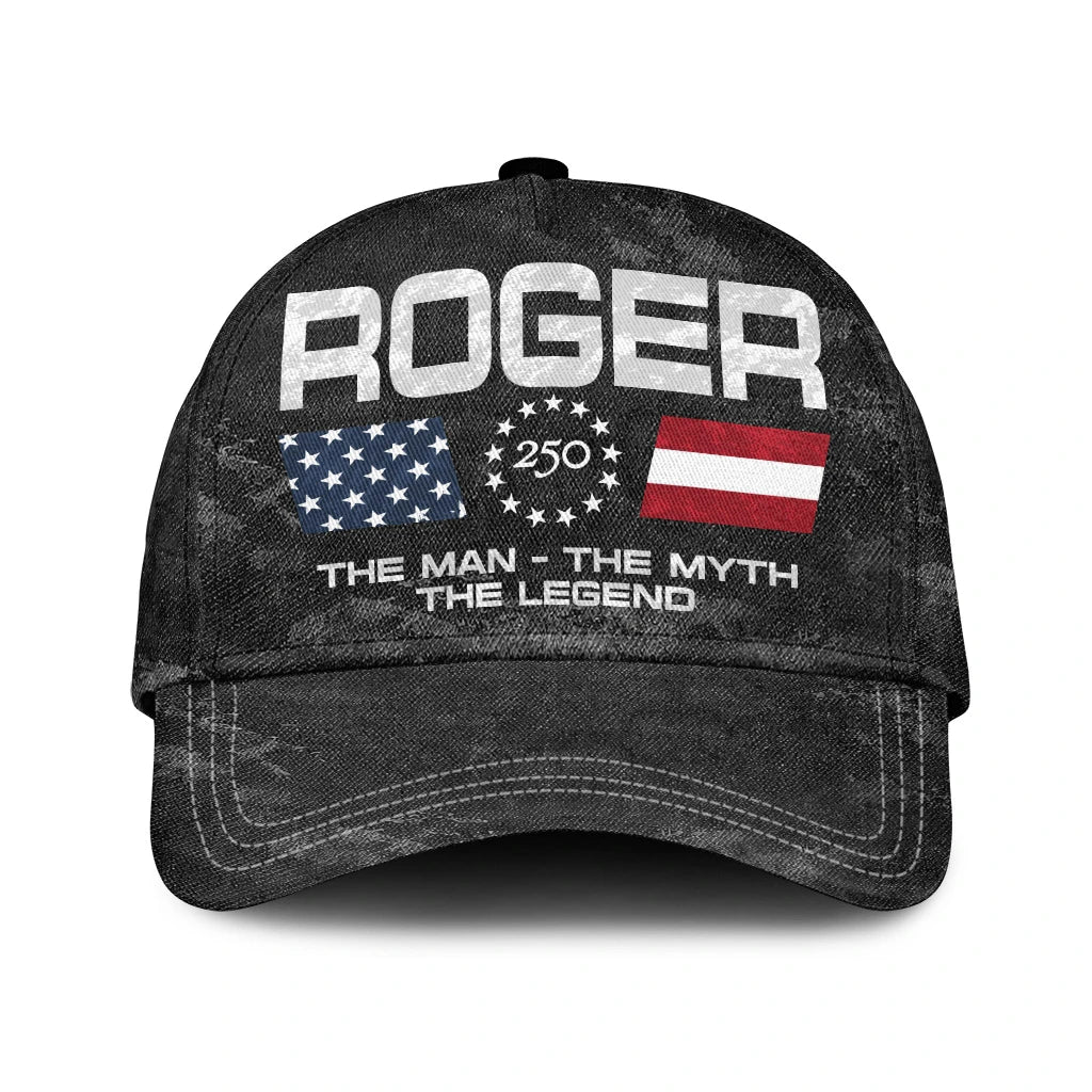 ROGER 13K1-C11PF America 250 The man - The Myth - The Legend